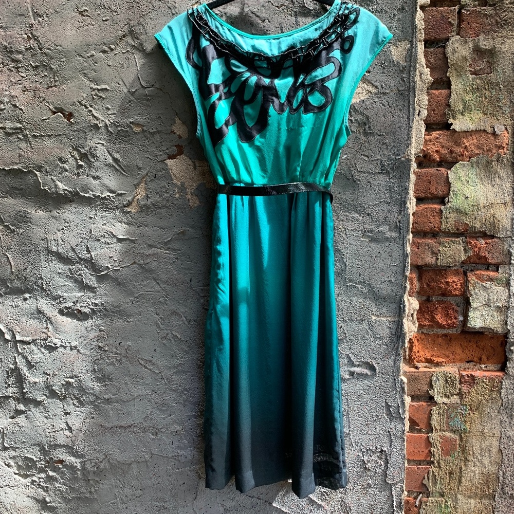 Mint by Jodi Arnold Silk Dress